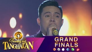 Tawag ng Tanghalan Anton Antenorcruz  Patuloy Ang Pangarap Top 6 Performance [upl. by Kenti]