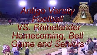 Antigo Football vs Rhinelander 1072016 4K UHD [upl. by Hephzipah]