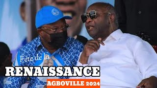 FÊTE DE LA RENAISSANCE DU PPACI  LAURENT GBAGBO quotLES BRAQUEURS DE LA BCEAO SONT AVEC EUXquot [upl. by Nnairam]