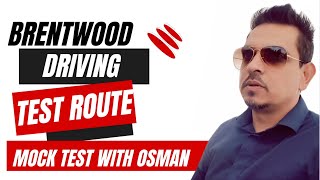 Driving Test Routes Brentwood Driving Test Centre Mock Test 2024 drivingtest drivinglessons uk [upl. by Hellah]