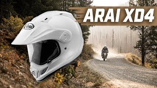 Arai XD4 ADVDual Sport Motorcycle Helmet [upl. by Gow279]