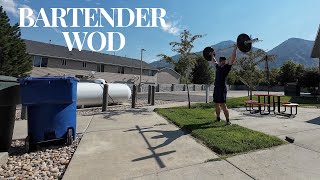 Bartender Lite WOD crossfit fitness exercise motivation workout dohardthings getoutandmove [upl. by Sheila]