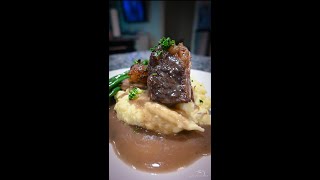 Braised Shortribs  Slow Cooker Recipe shortribs comfortfood [upl. by Herm]