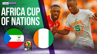 Equatorial Guinea vs Ivory Coast  AFCON 2023 HIGHLIGHTS  01222024  beIN SPORTS USA [upl. by Gerita]