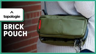 Topologie Brick Pouch Review 2 Weeks of Use [upl. by Llenrep]