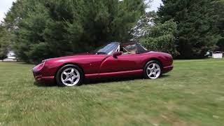 1993 TVR Chimaera walkaround and driving [upl. by Odrareve]