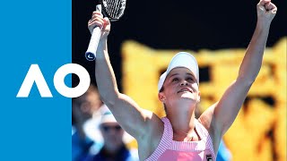 Ash Barty v Maria Sharapova match highlights 4R  Australian Open 2019 [upl. by Menedez]