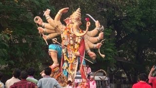 Ganesh Visarjan 2012Part 1 [upl. by Nnylimaj]