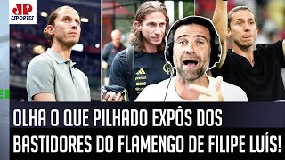 quotUma FONTE FORTE de DENTRO do Flamengo ME FALOU que o Filipe Luísquot OLHA o que Pilhado EXPÔS [upl. by Elatnahc]