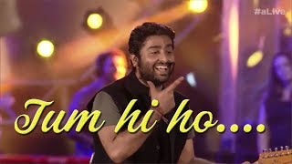 Arijit Singh Live Mashup Mirchi Awards [upl. by Noreg]