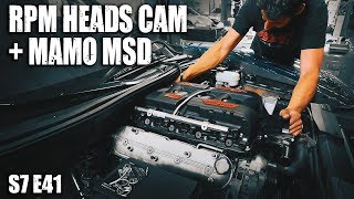 MSD Intake Manifold Install amp Dyno  RPM S7 E41 [upl. by Atteniuq]