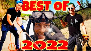 BEST OF Magnetfischen  Sondeln 2022 Schatzsuche mit Marcneto [upl. by Luca]