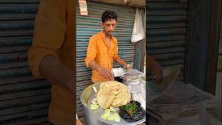 Raju Da Spacial Porata At Shealdah Station reels indianfood foodlover viral trending food [upl. by Kaleena]