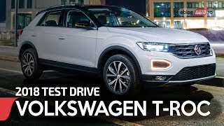 2018 VOLKSWAGEN TROC 10 TSi 115 CP  TEST DRIVE eblogAUTO [upl. by Anitrak]