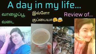 A day in my life Vaazhaipoo vadai Aachi masala Zeeraga samba Biriyani kit review Casual vlog [upl. by Pippas]