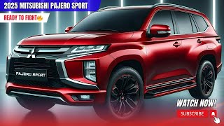 Ready to Fight🔥 New 2025 MITSUBISHI PAJERO SPORT Revealed New SUV Models New Cars 2025 Car SUV [upl. by Adnarb813]