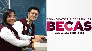 CONVOCATORIA BECA INSTITUCIONAL IPN 2023  2024 [upl. by Tut280]