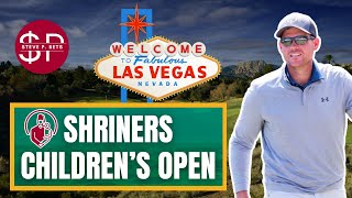 Shriners Children Open 2023 Picks amp Predictions Outrights Derivatives amp BEST BET  PGA Betting [upl. by Benge]