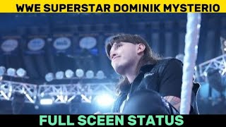 dominik mysterio status  wwe status  dominikmysterio reymysterio wwe wwestatus subscribers [upl. by Gnuhp]