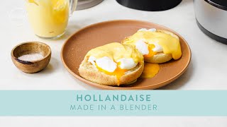 Homemade Hollandaise in a BLENDER [upl. by Dyanne]