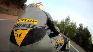 Pikes Peak Testing on 240hp Electric Superbike [upl. by Leigha]