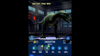 can NEW Sinraptor take out arctodus raid boss single handed jurassic world alive [upl. by Winfrid]