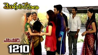 Episode 1210  MogaliRekulu Telugu Daily Serial  Srikanth Entertainments  Loud Speaker [upl. by Kucik388]