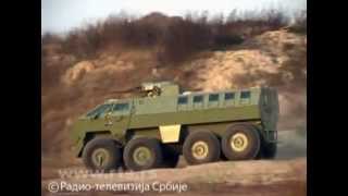 Predstavljeno borbeno vozilo quotLazar 2quot New Serbian Armoured fighting vehicle MRAP [upl. by Elia]