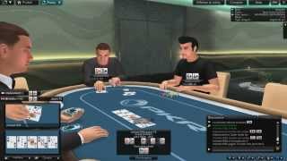 PKR 3D Online Poker Gameplay [upl. by Narret]