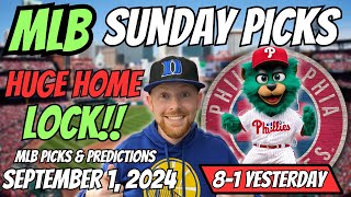 HUGE MLB LOCK MLB Picks Today 912024  Free MLB Picks Predictions amp Sports Betting Advice [upl. by Trauts921]