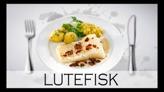 LE LUTEFISK  LA MORUE À LA LESSIVE  À Votre Table 16 [upl. by Shalom555]