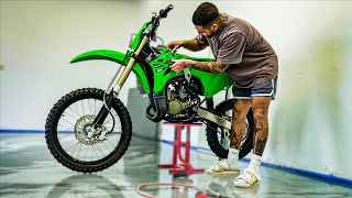 New 2025 KX100 Braap Vlogs [upl. by Nauq847]