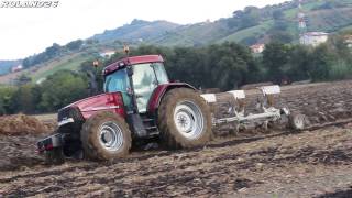 Case IH Maxxum MX170  trivomero ERMO Pure Sound [upl. by Sacha]