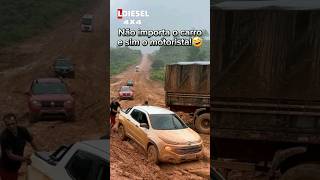 no caso da Fiat Toro nem o motorista bom resolve🤣 4x4 lama [upl. by Aloysius]