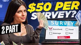 Earn 50 For Every Survey You Complete  FULL GUIDE [upl. by Aleit]