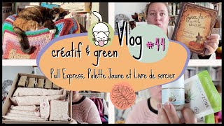 Polette Livre de sorcier Lutine merveilleuse et un peu de râlerie 🌿Vlog 44🧶 [upl. by Ulda]