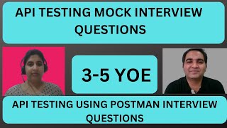 API Testing Interview Questions and Answers 3 YOE [upl. by Ibby]