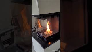 Flamenbild  Feuer vom Pure Bausatz Hajduk Smart 3PLH  derofenfuchs Kaminstudiowwwderofenfuchsde [upl. by Avan]