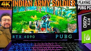 PUBG PC LIVE ON HP OMEN RTX 4090 GAMING LAPTOP gaming pubg bgmi [upl. by Enialb]