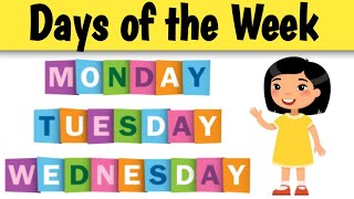 Days of the Week song  7 days of the Week  Kids preschool teaching  kiddy zone  vocabulary [upl. by Foy64]