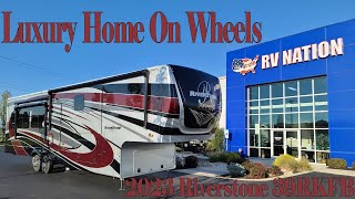 2023 Riverstone 39RKFB Luxury Fifth Wheel by Forestriver RV  Couchs RV Nation a RV Review Tour [upl. by Eupheemia]