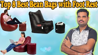 ✅ Top 8 Best Bean Bags with Footrest In India 2023 With Price  Bean Bag Combo Review amp Comparison [upl. by Nnylahs]