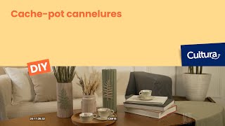 Cachepots cannelures [upl. by Shiverick]