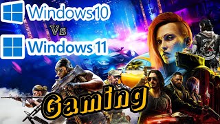 Windows 10 vs Windows 11 Gaming Performance  FPS Temperatures and More gaming [upl. by Inol638]