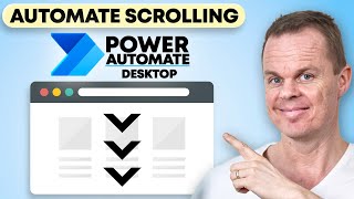 How to Scrape Infinite Scroll Sites with Power Automate Desktop [upl. by Afira331]