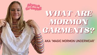 Mormon Garments Explained [upl. by Adnertal]