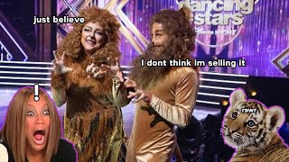 carole baskins SUPER cringey journey on dwts dancing with the stars supercut [upl. by Aicilaf]