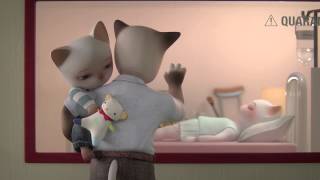 Trois Petits Chats 3D animated short film [upl. by Caneghem]