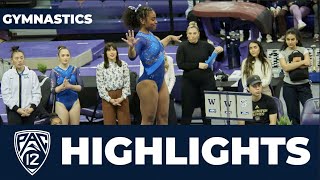 No 4 UCLA vs No 22 Washington Womens Gymnastics Highlights  2023 Season [upl. by Tteltrab880]