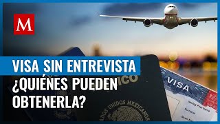 Te contamos quiénes pueden sacar la visa americana en 2024 sin entrevista y en menos de tres días [upl. by Nac142]